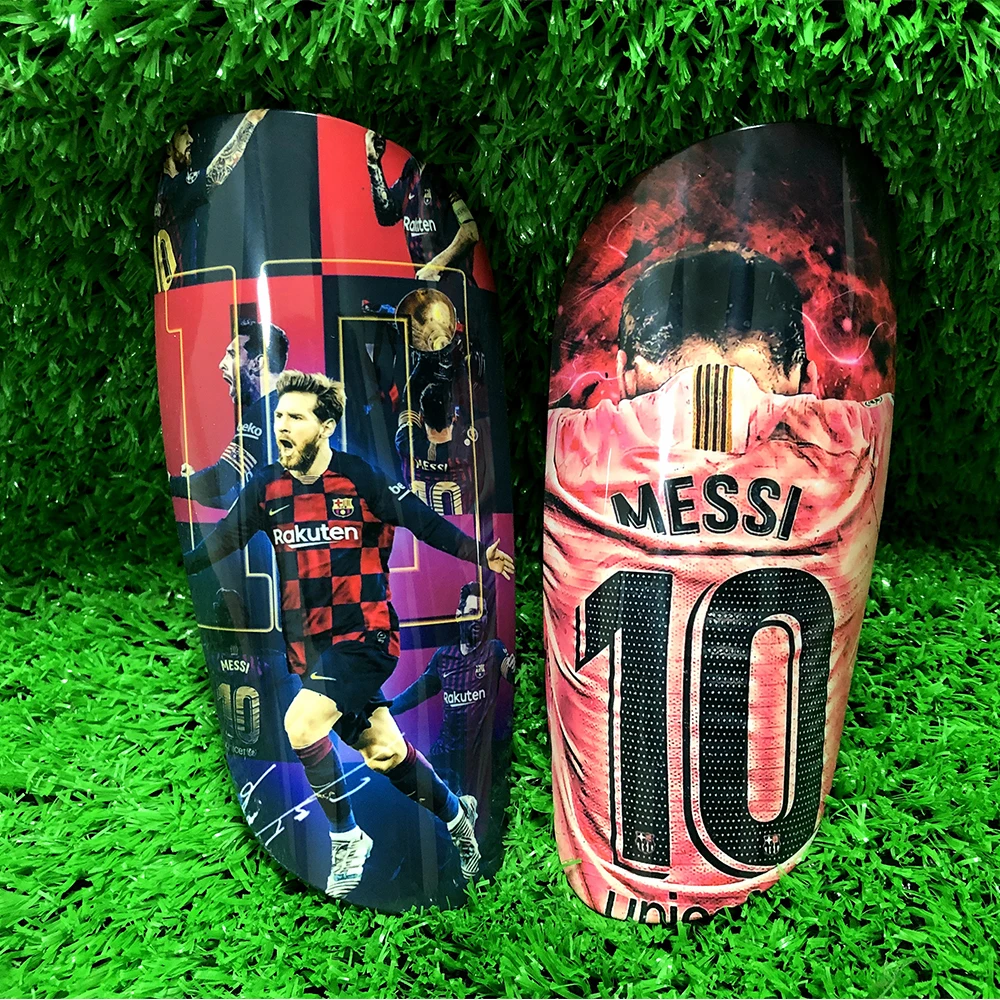 hot sale new customized soccer football shinguards protect tools plastic shinpads