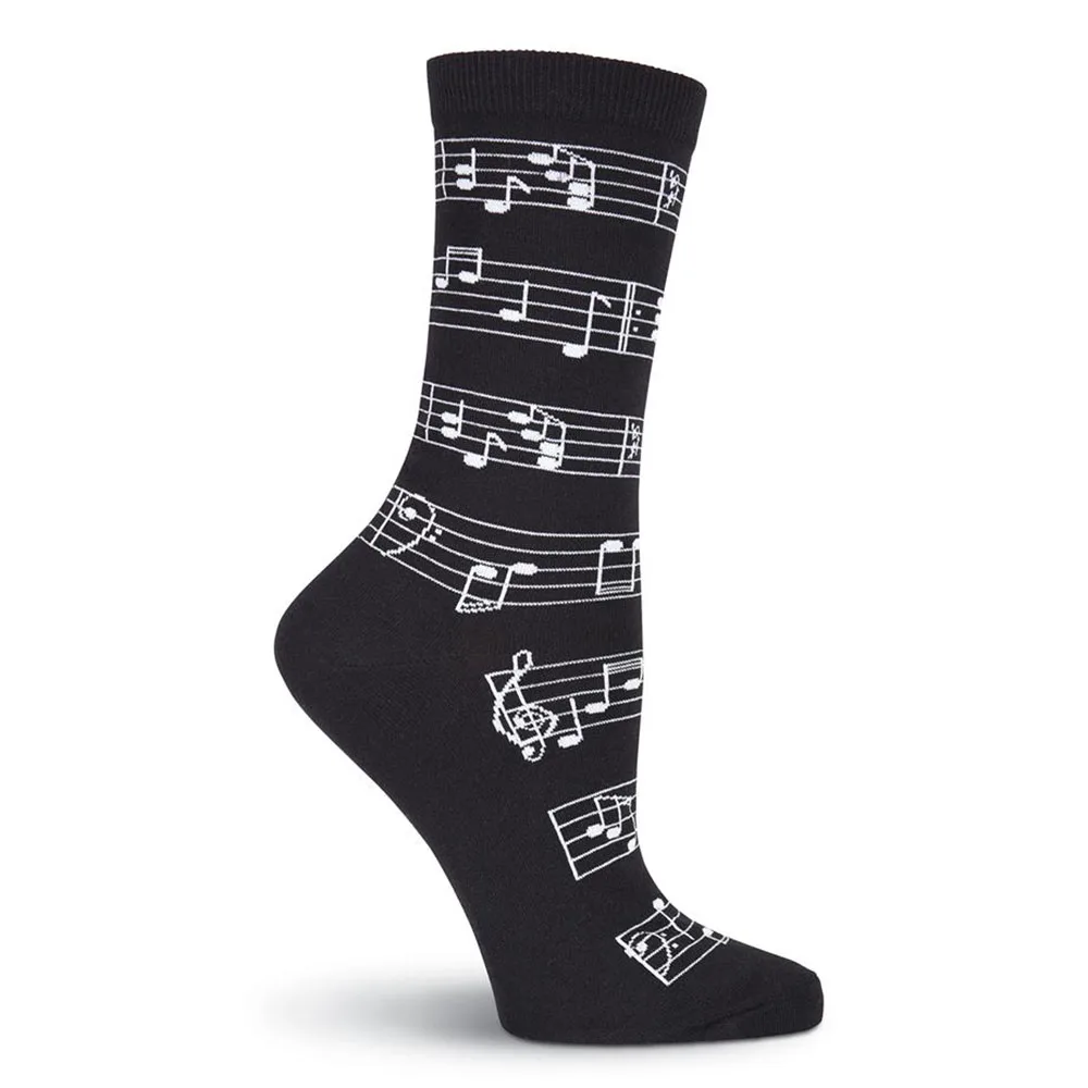 custom branded paper tag business mens socks funny music patterned black tube socks