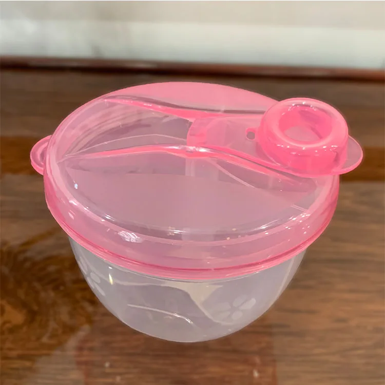 
Baby Milk Powder Container Baby Milk Powder Container Portable Formula Food Storage Dispenser Infant Bottle Pink 
