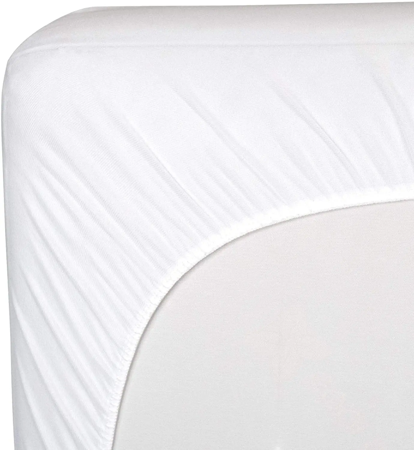 Stain Protection Waterproof Secure Fitted Twin Baby Crib Mattress Pad Cover Protector