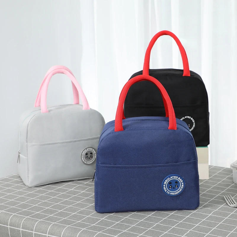 
600D Material Lunch Tote Bag Recycled Wholesale Thermal Insulated Cooler Bags 