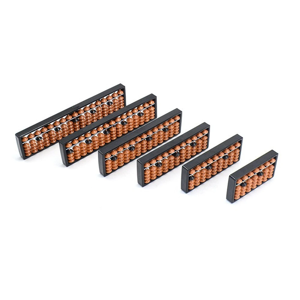 Multi-size student brown plastic cheap prices sale kit manufacturers chinese school toy small soroban abacus tools for kids