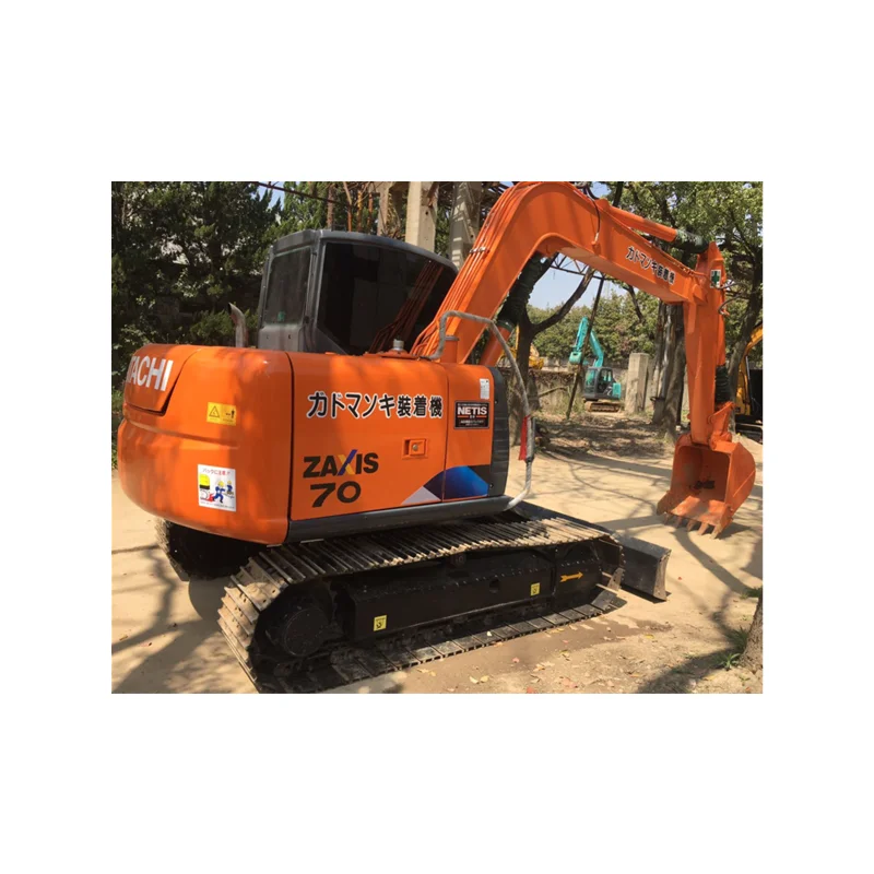 Hot selling machine made in Japan Hitachi 70 used excavator working hours low best price for sale