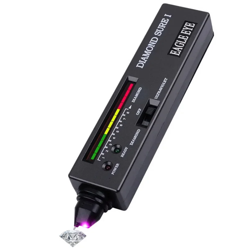 Professional High Accuracy Diamond Selector Tester Gemstone Gem Moissanite Tester Jewelry Diamond Indicator Test Pen