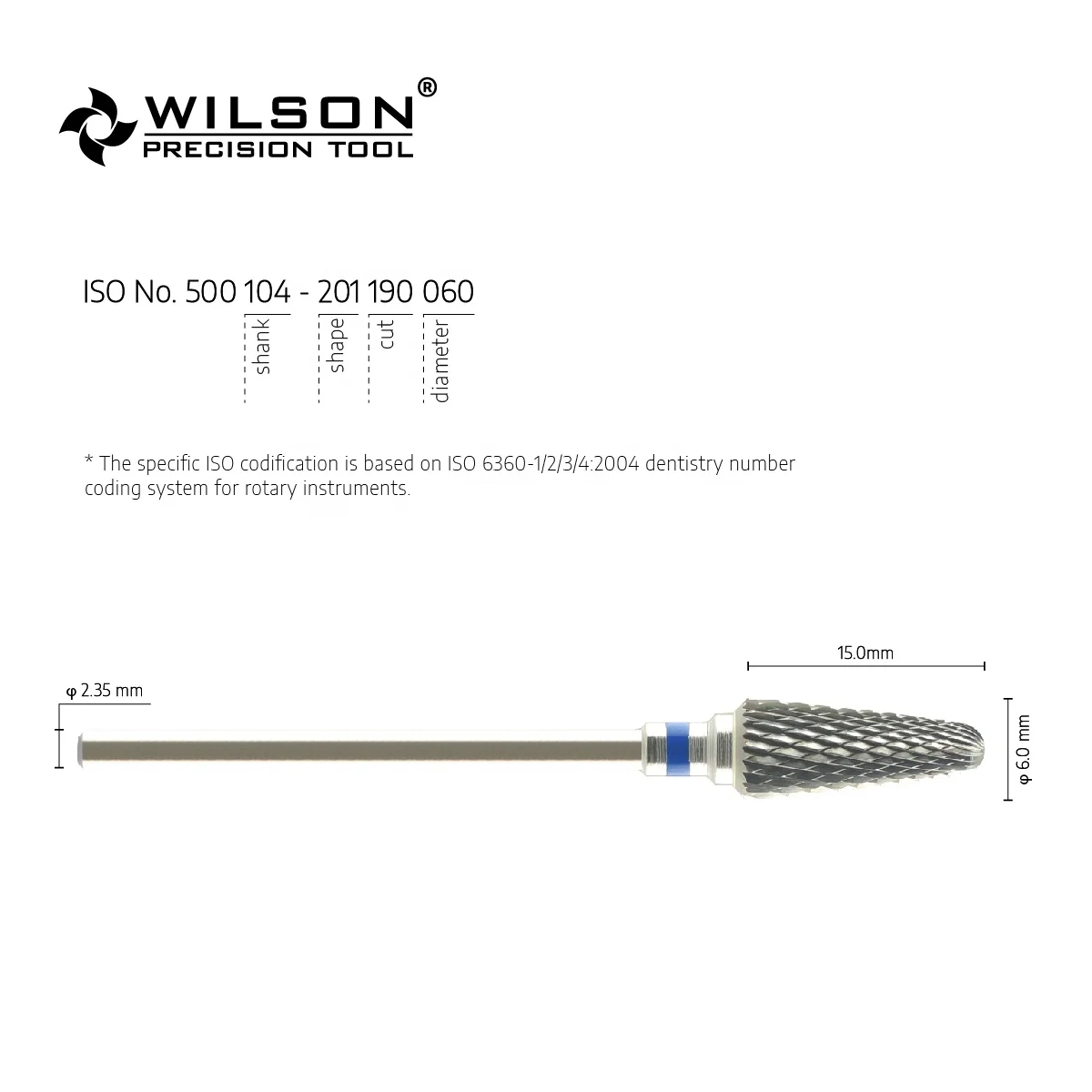 5000332 Tungsten Carbide  Bur for Dental Laboratory Used for Metal/Acrylic/Plaster/Dental Polishing invisalign