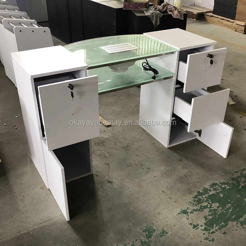 Оборудование для салона красоты, стеклянный стол для ногтей, стол для маникюра, современные столы для маникюра, распродажа