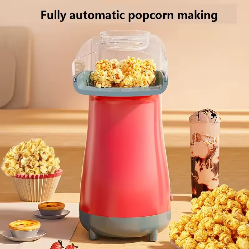 JYD Hot Selling Home And Rural Leisure Aluminum Alloy Fully Automatic 110v 220v Mini Popcorn Machine
