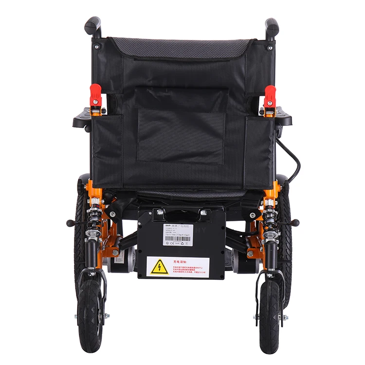 2023 NEW Folding Lightweight Electric Handicapped Manufacturer Disabled wheelchair with remote control