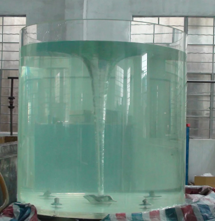 Fancy Clear Large Round Acrylic Fish Tank Aquarium