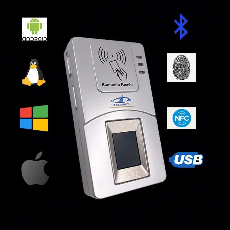 Бесплатная доставка, SDK HF7000, биометрический USB 500 точек/дюйм, китайский сканер отпечатков пальцев