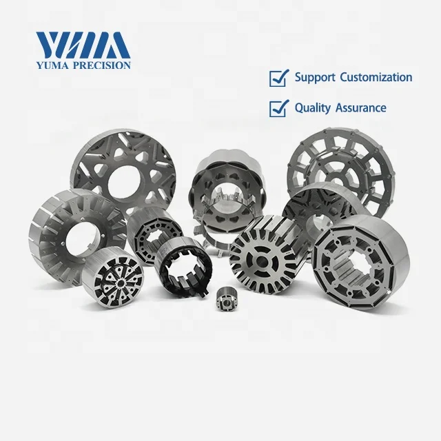 New energy vehicles motor stator lamination stamping rotor and stator laminated iron core stamping