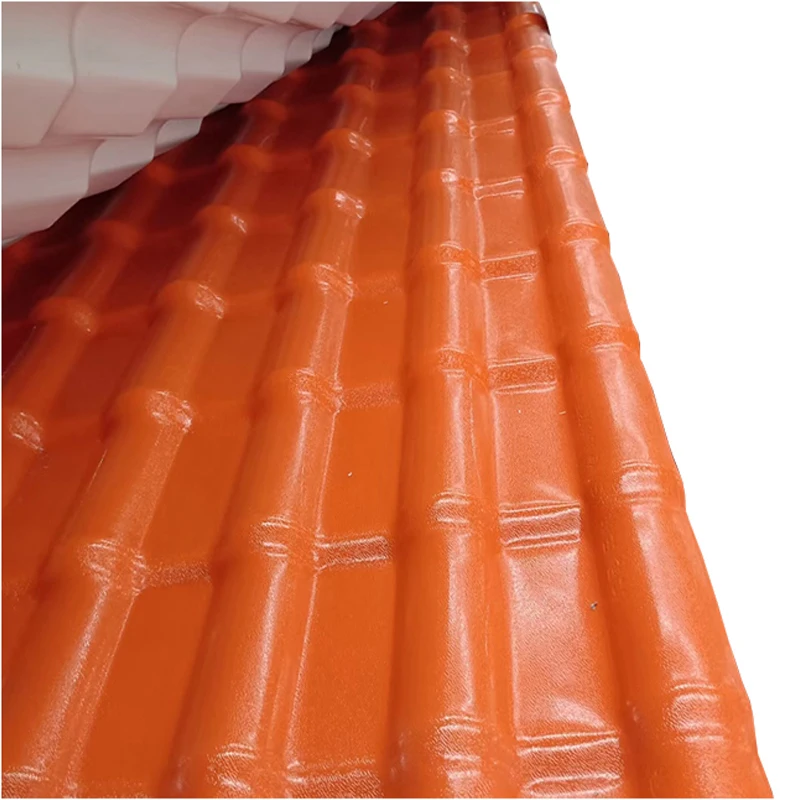 Colorful Synthetic ASA Resin Roof Tile/ASA PVC roof tile/PVC Plastic Roof Sheet