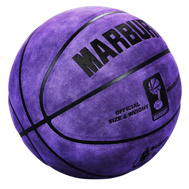 
Custom high quality indoor adults official size 7/6/5/4/3 plush basketball leather basketball for kids and students 