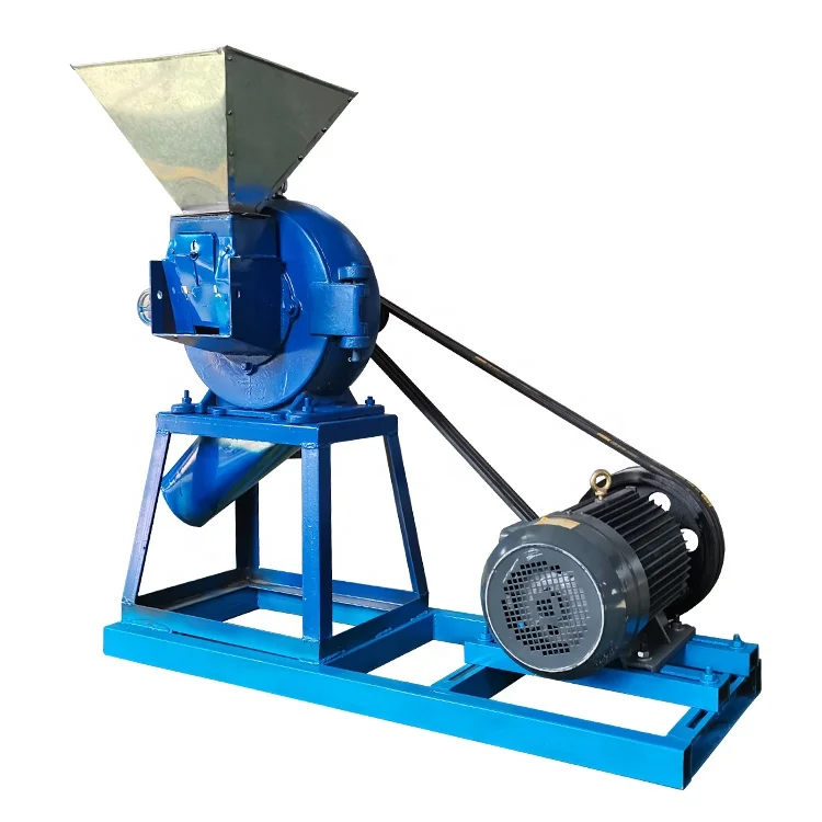 Corn seeds crusher machine wheat grain hammer mill crushing equipment