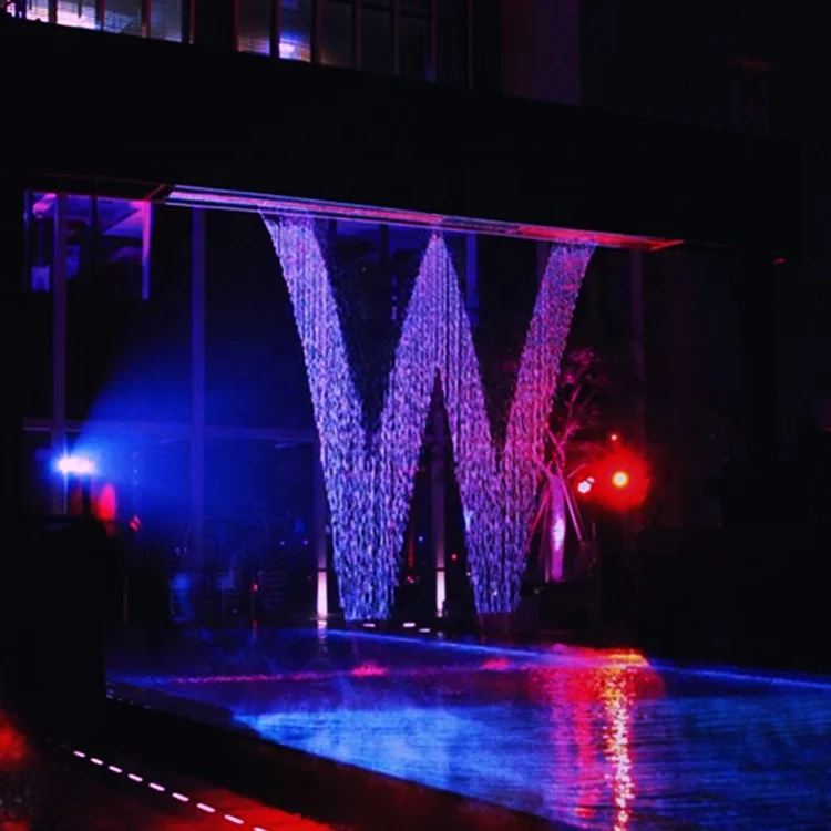 2022 новый дизайн цифровая графическая водяная занавеска «Водопад» для помещений и