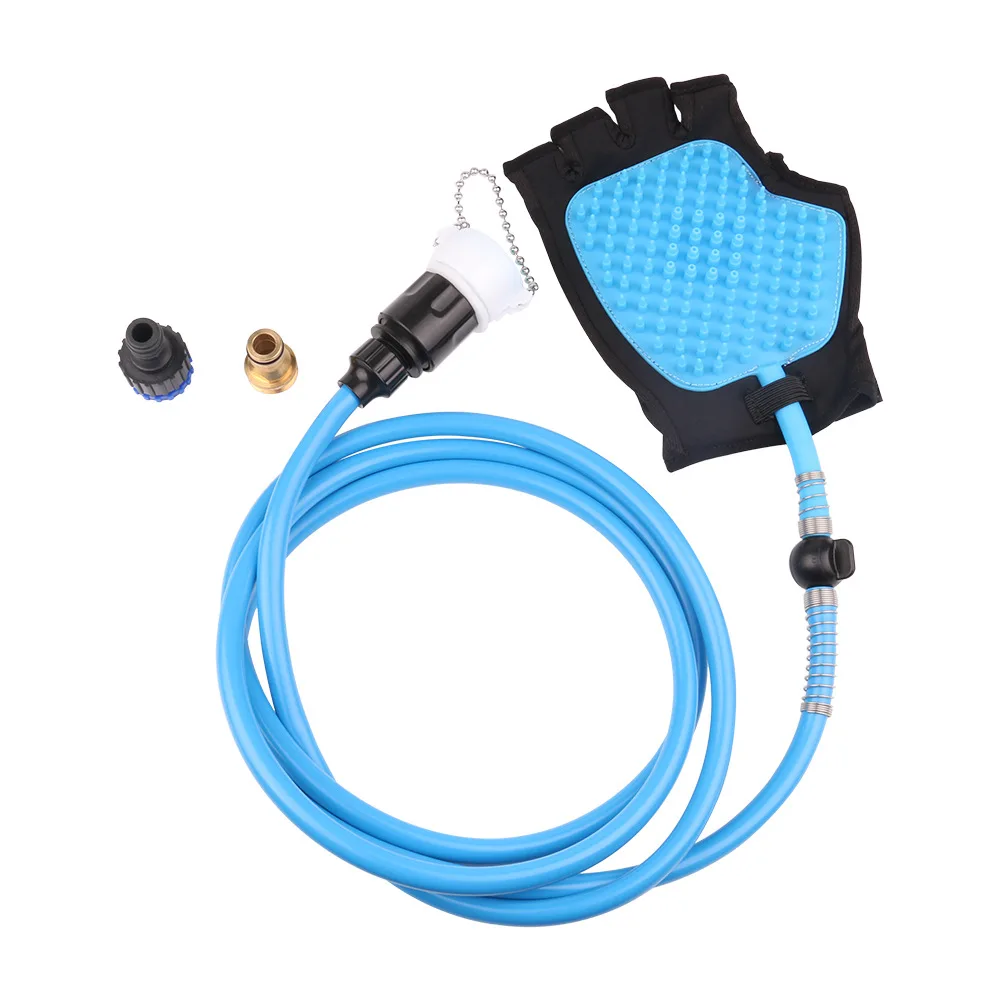 Multifunctional Pet Grooming Glove Dog Bathing Shower Massage Hair Remover for Dogs and Cats