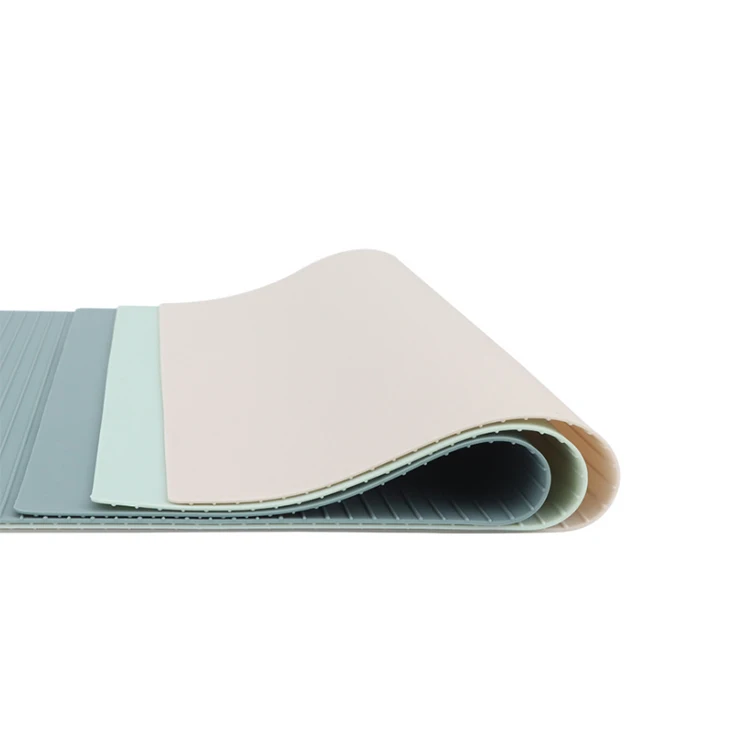 Colored Food grade kids foldable silicone food placemat silicone baking mat silicone table place mat