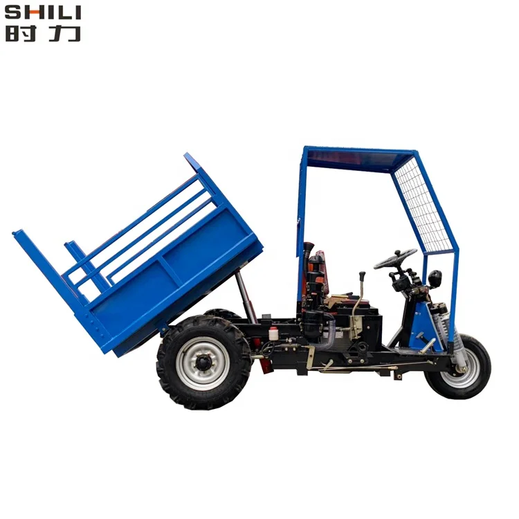 
SL Agricultura Diesel Dump Motor Tricycle For Cargo 