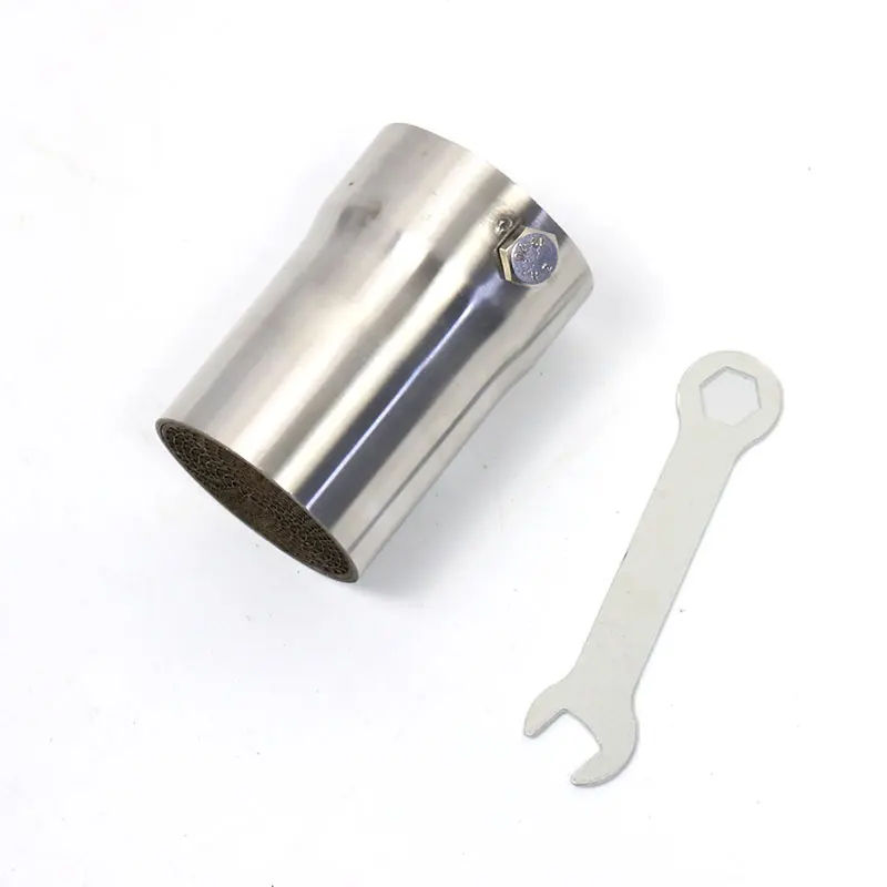 Front Mid End Catalyst Silencer Motorcycle Exhaust Noise Db Killer Wrench catalyst For Motorcycle ATV muffler plug