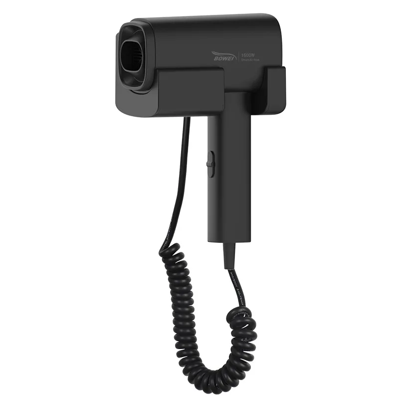 BESTEASY Hot Sale Hotel Wall Mounted Electric Hair Dryer Bathroom Body High Speed Hair Dryer 1600w power fast drying hair care