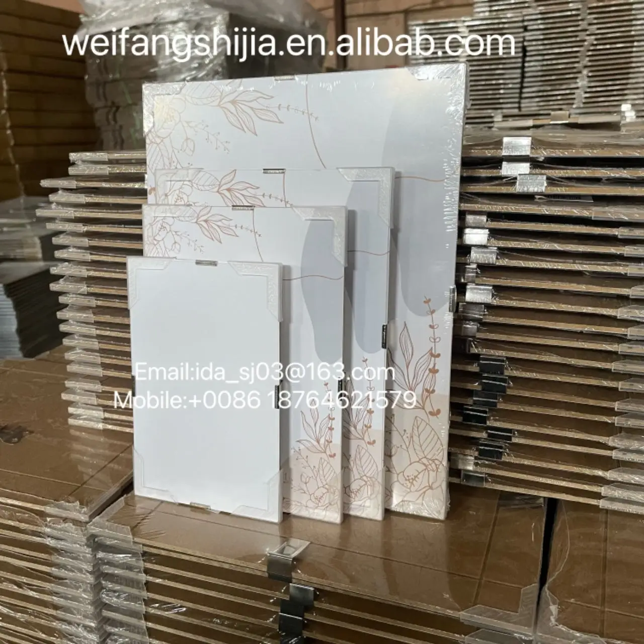 Hot selling customizable  frameless clip  photo frame poster frame furniture decoration A1 A2  A3  A4