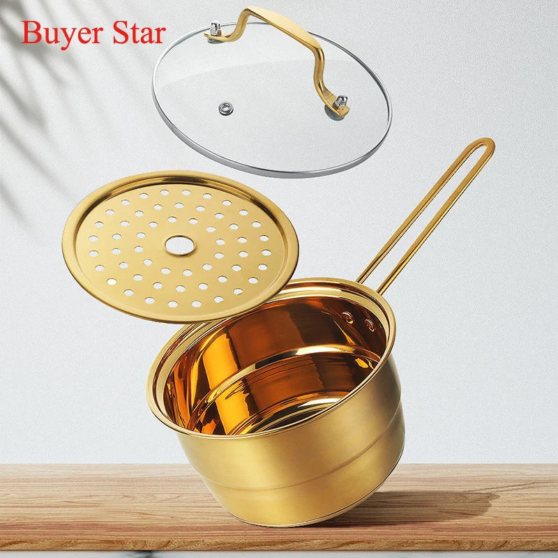 Cookware Stainless Steel Soup noodle Pot Milk Pan Heating Electric Pot for home kitchen