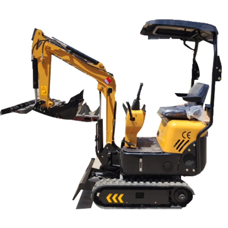 loading bucket 1 tone digger  vicsec mini excavator attachments   digger machine