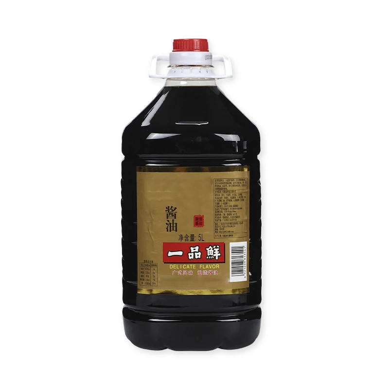 High Quality Premium Condiments Soy Sauce Fermented Natural Ingredients Soy Sauce