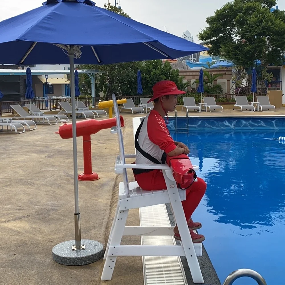  Уличный пляжный гостиничный бассейн WaterFun платформа HDPE спасательный