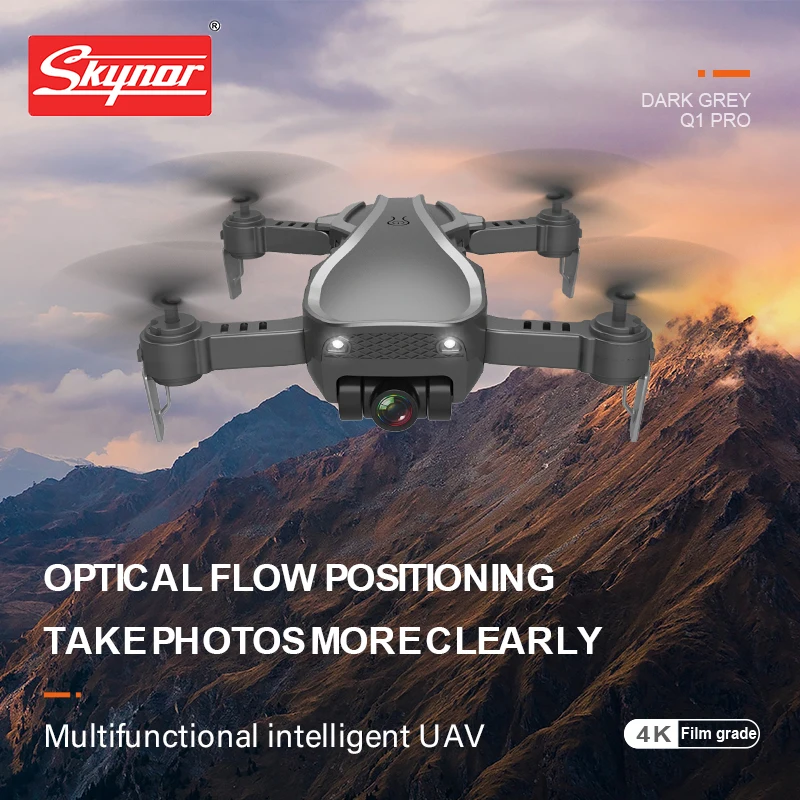 air pressure fixed hight quadcopter MV picture and video sharing drone Q1W Pro fpv 4k rc drone camera rc drones with hd camera