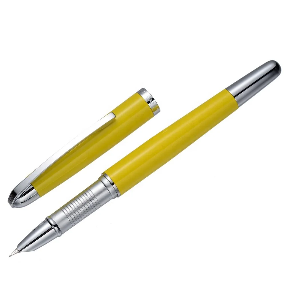 2019 New design Advertising branded metal fountain pen