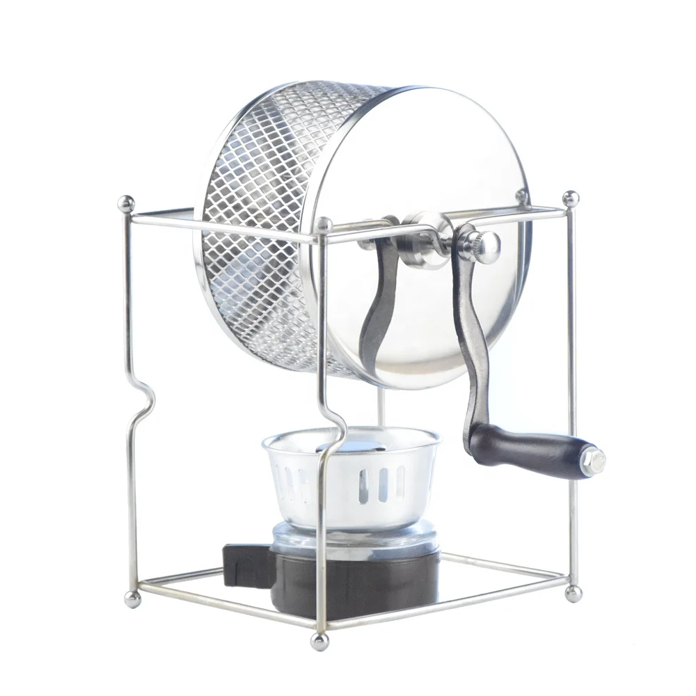 Ручная кофейная Жаровня из нержавеющей стали 304, домашняя пищевая жаровня, емкость 300 г, бариста, Кофеварка