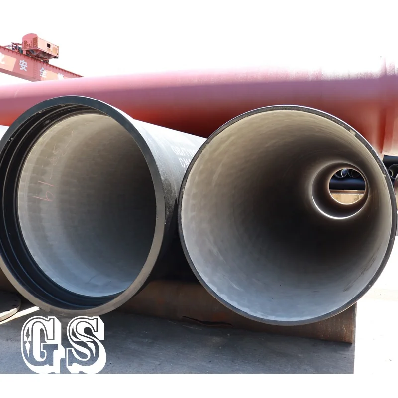 water sewer pipeline installation equipment Ductile Iron Pipe Fittings Flange Socket Spigot Pipe
