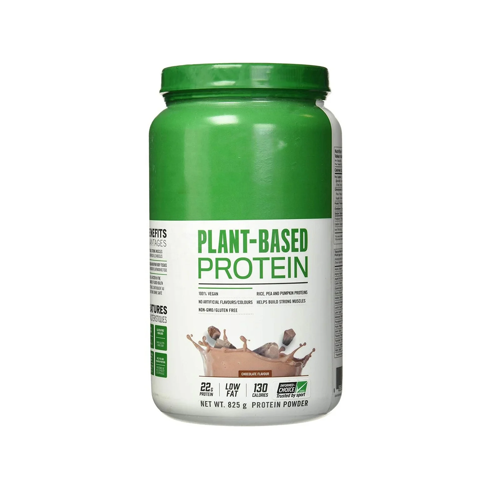 Private Label for Muscle Building Plant Based Organic Vegan Bean Pea  Protein Powder