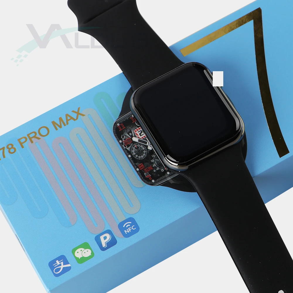 Valdus 2022 Cheap NFC N78 Pro Max SmartWatch Price Wearfit Pro reloj inteligente Wearable Device Series 7 8 Smart Watch