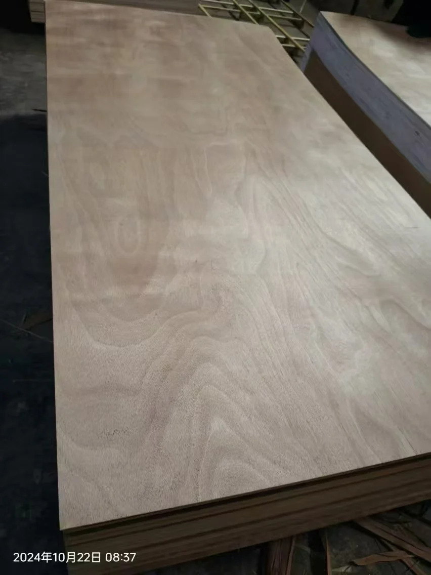 4x8 natural wood  laminated commercial multi layers board okoume plywood