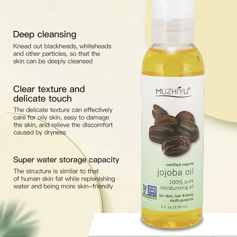 Private Label Organic Skin Care Bulk Fragrance Perfume Essential oils Carrier Jojoba Oil