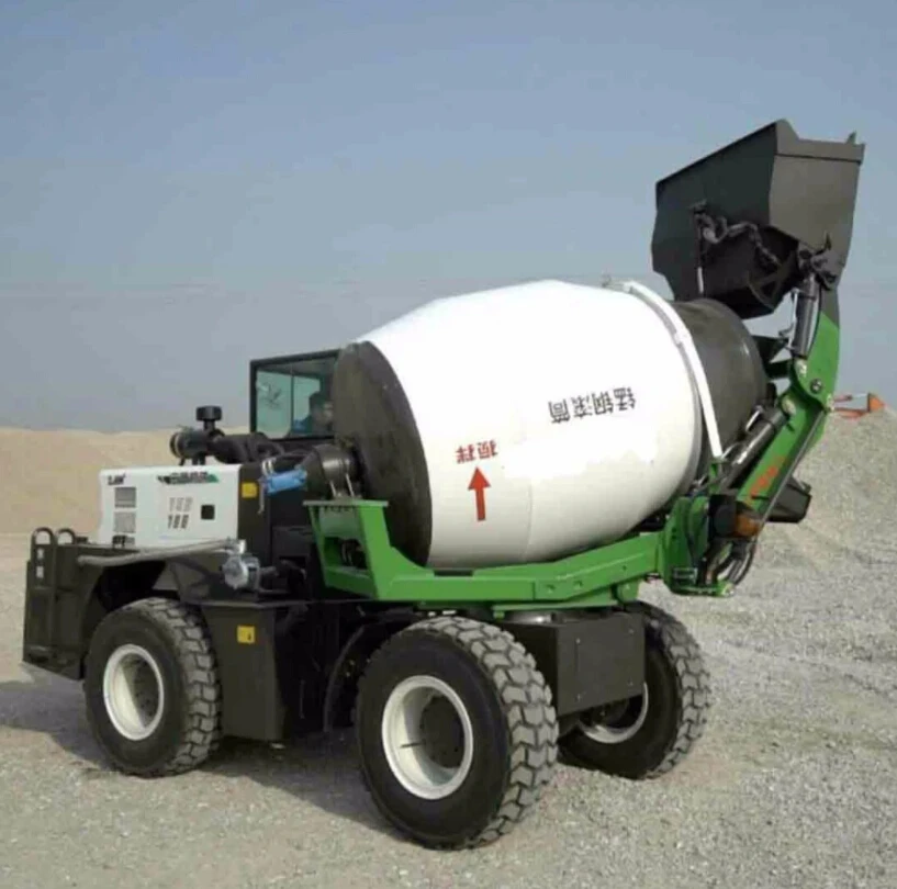 2.4m3 2.4cbm 2.4Cubic Meter Concrete Mixer Truck Mixing Drum Cement Transit Truck