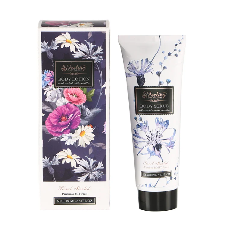 OEM moisturize lavender body care no label body scurbs