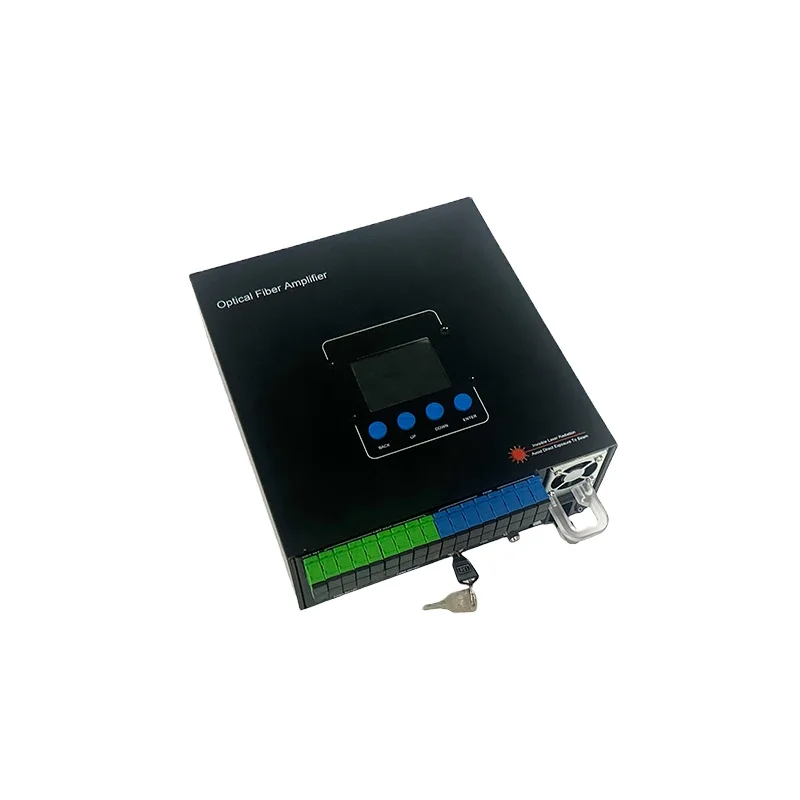 New Design WSEE BRAND CATV MEA 4 Port Mini EDFA 1550nm 16~23dBm mini Optical Amplifier