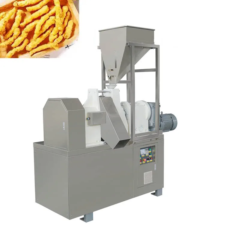 Factory hot sale cheetos extruded corn snacks machine multi-functional cheetos corn curls nik naks extruder machine
