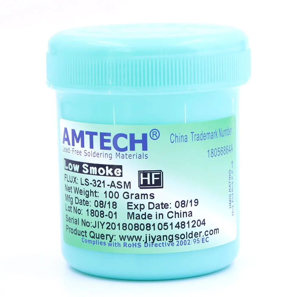 Soldering Paste LS-321-ASM 100g Low Smoke Solder Flux For SMT BGA Reballing Welding Rework Repair Tools Soldering Paste