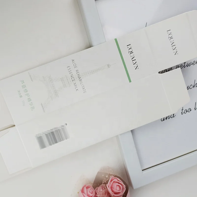 Warehouse folding box Luxury Cardboard Skincare Set Packaging Skin Cosmetic Paper Packaging Box