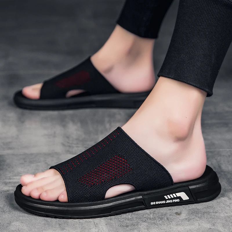 Wholesale New Style Flat Sandals Beach Flip Flop Rubber Slipper Mens Chappals Design