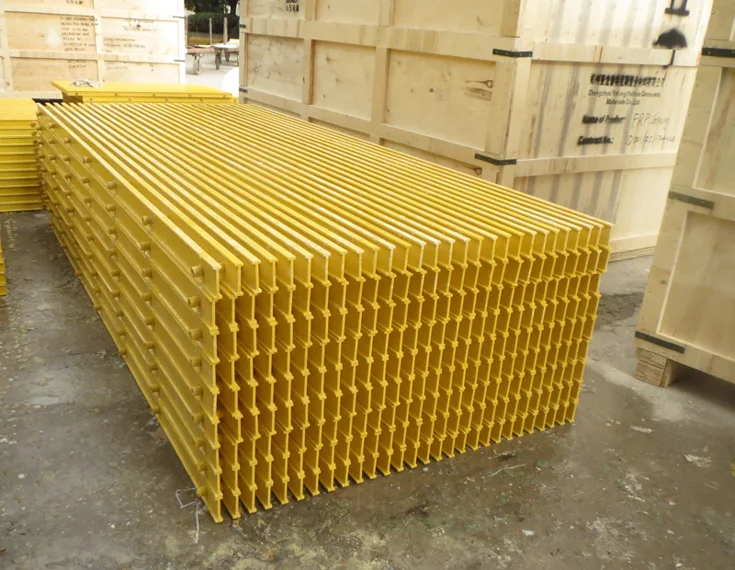 Fibre glass reinforced plastic grating flooring, fiberglass plastic walkway grating, fibre glass reinforced plastic grids