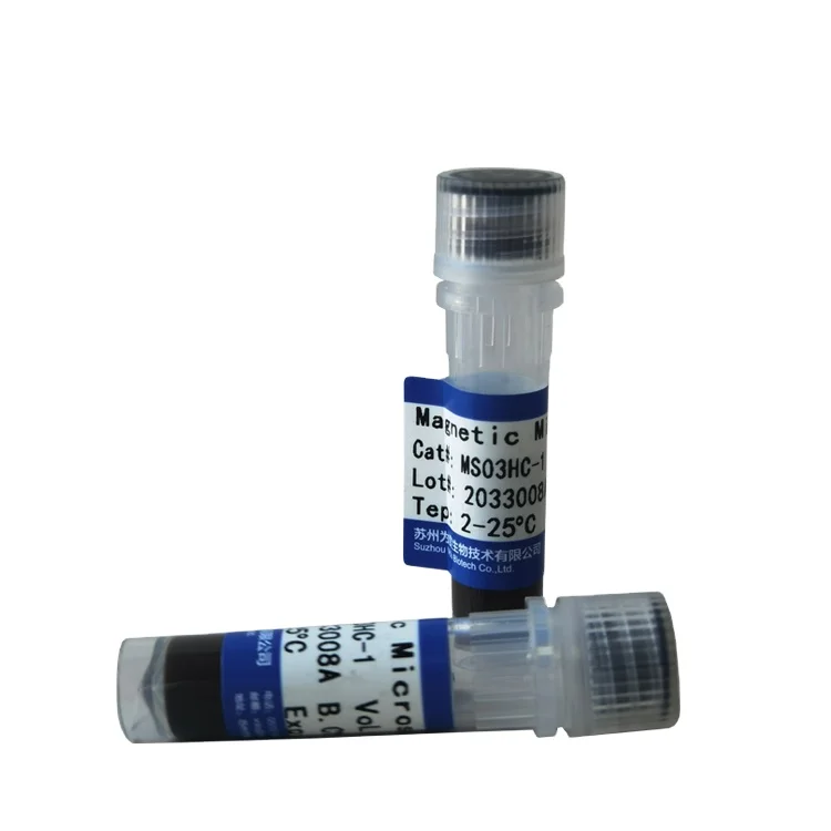 New Arrival 1mL High Speed Free Elution Nucleic Acid Extraction Magnetic Beads Magnetic Nano bead