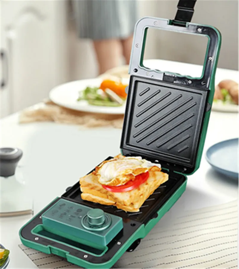 
New design 3 in 1 multifunction breakfast machine mini sandwich making machine 