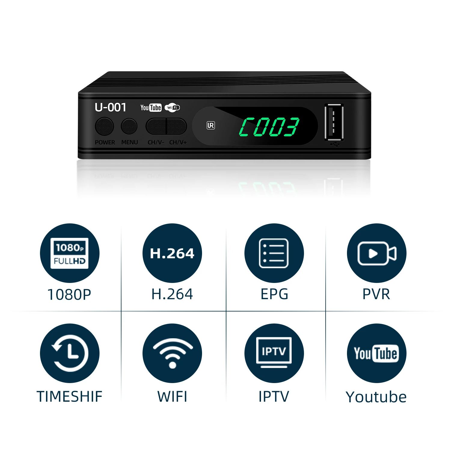 2021 TV BOX производитель DVB-T2 Full HD приемник для Южная