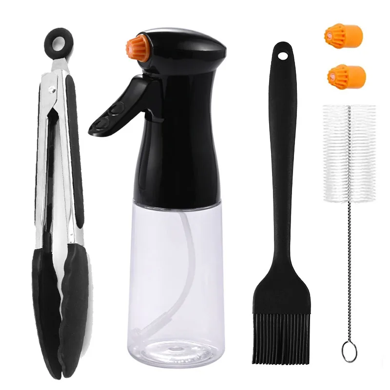 Kitchen Gadgets Accessories For Salad BBQ Roasting Refillable Olive Oil Dispenser Spray Versatile Vinegar Spritzer Bottle