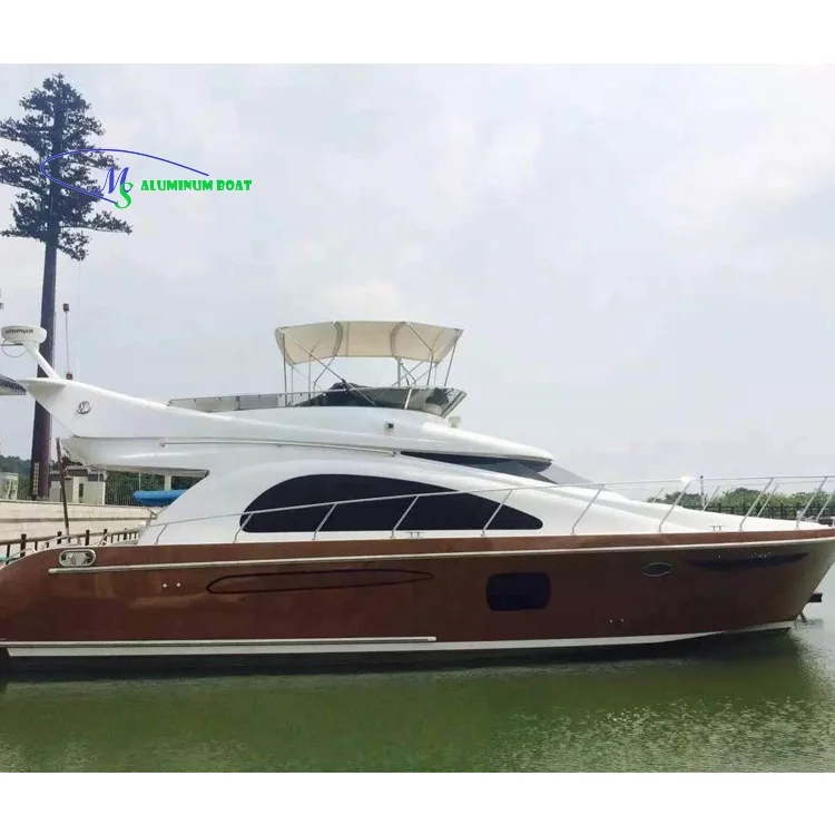 2021 fashion MS Aluminium boat Best mega yachts FOE SALE 15.3m 500hp*2 for selling CCS CE Certificates for Europe customers